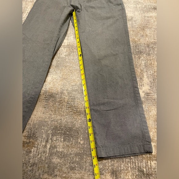 Banana Republic Gavin Gray Chino Pants, 33 Waist 100% Cotton - Picture 5 of 6